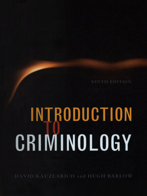 cover image of Introduction to Criminology